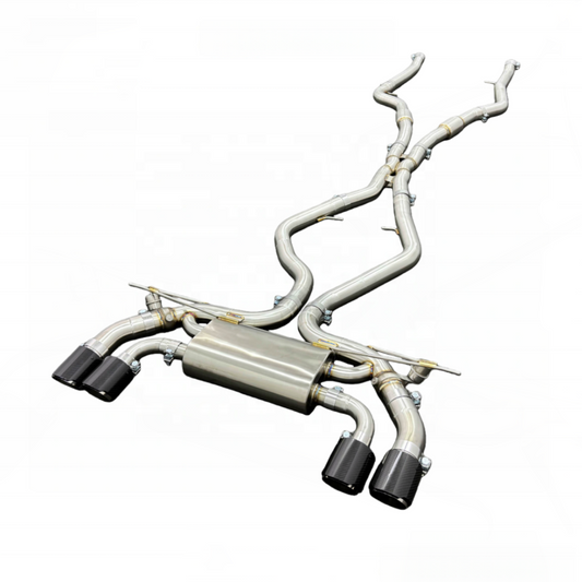 valvetronic exhaust for bmw f85 x5m 4.4t