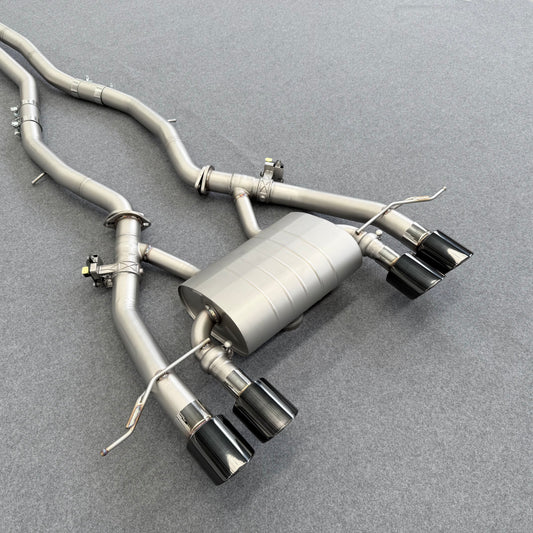 valved exhaust muffler for bmw g87 m2 g80 m3 f82 m4 s58 3.0t
