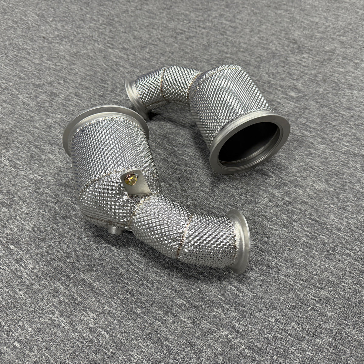 Porsche 971 Turbo S High Flow Downpipe