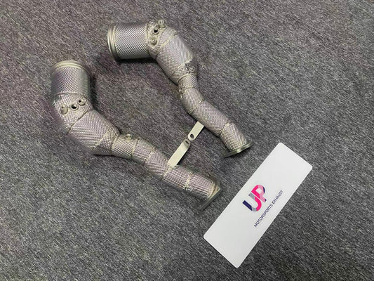 high flow catted downpipe for macan s 2.9t