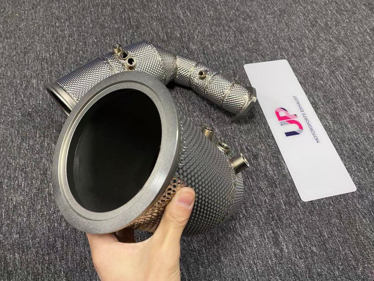 racing downpipe for porsche cayenne gts v8