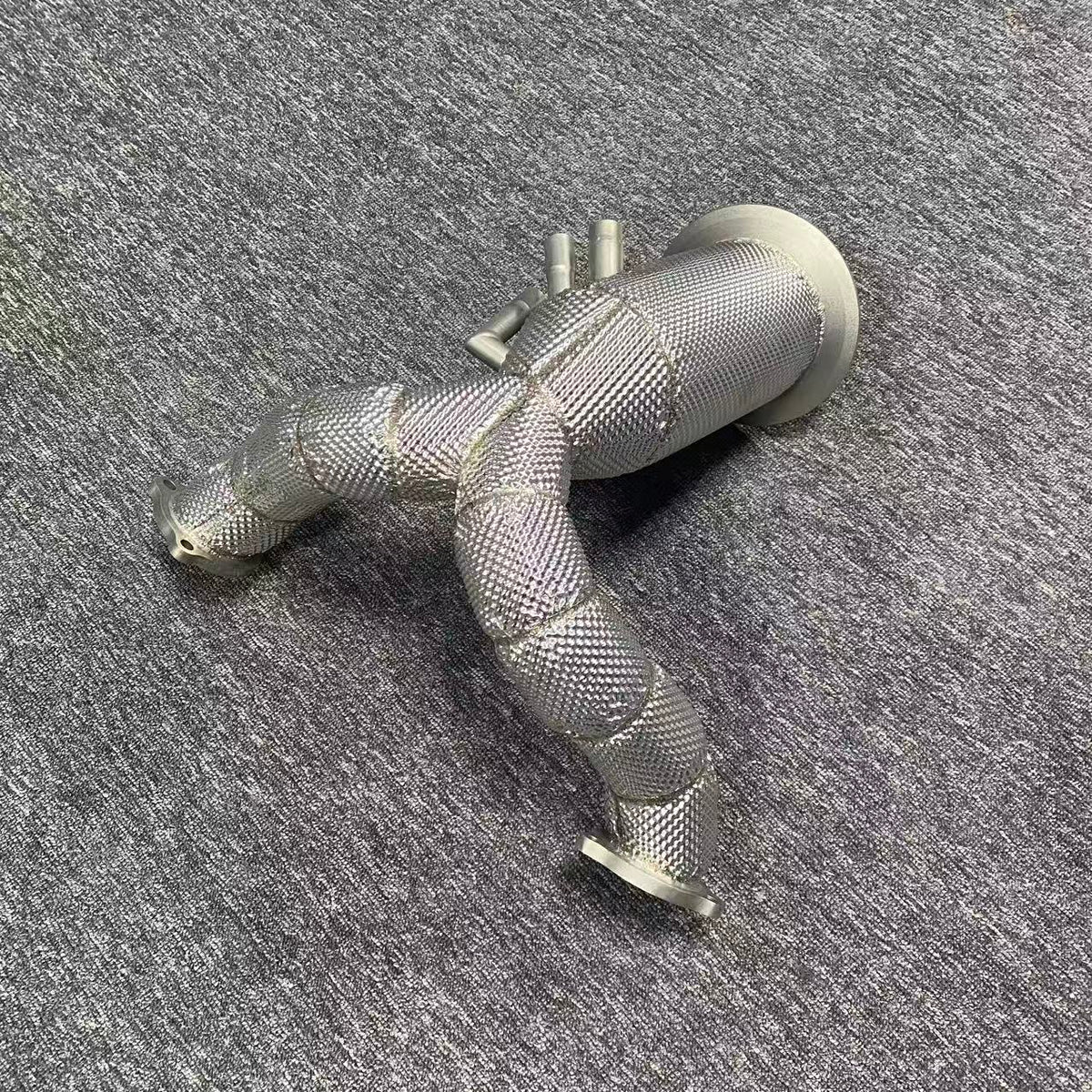 porsche cayenne 3.0t v6 exhaust downpipe