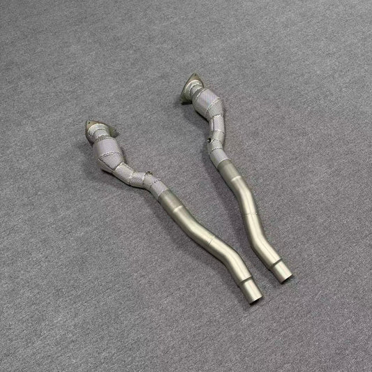 high flow catted downpipe for ferrari ff v12