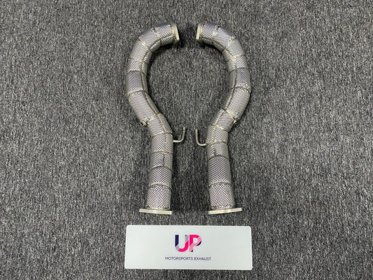 Porsche 718 GT4/Spyder RS 4.0L Axle Downpipes