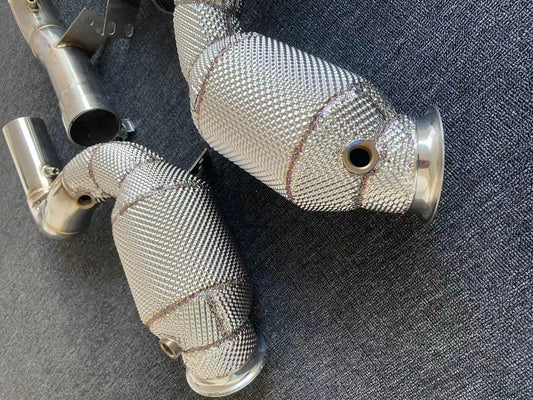 high flow cat downpipe for mercedes gle63s amg