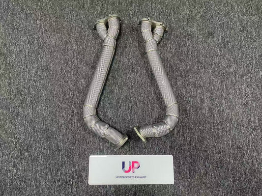 Porsche 718 GT4/Spyder/GTS 4.0L Axle Downpipes