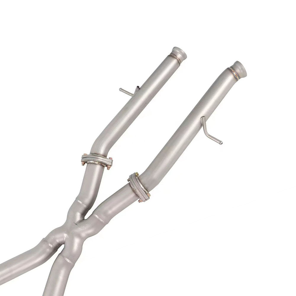 Valved Sport Catback Exhaust for Mercedes W166 X166 ML63 GLE63 5.5T
