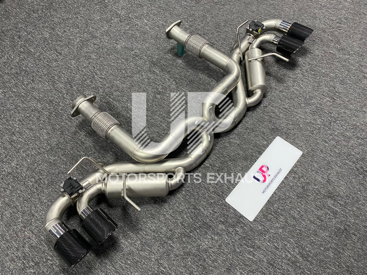 Valved Sport Catback Exhaust System for Chevrolet Corvette C8 6.2L