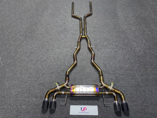 Titanium Catback Exhaust System for BMW F91/F92/F93 M8 4.4T