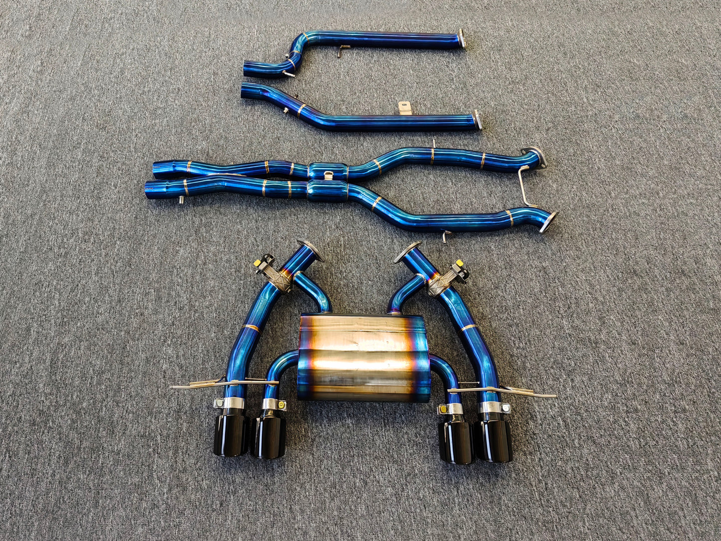 Titanium Catback Exhaust System for BMW G8X M2/M3/M4 3.0T