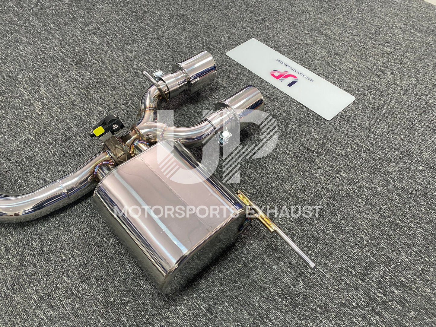 Valved Sport Exhaust System for Volkswagen MK6 Golf R 2.0T