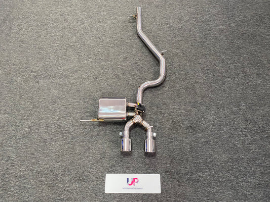 Valved Sport Exhaust System for Volkswagen MK6 Golf R 2.0T
