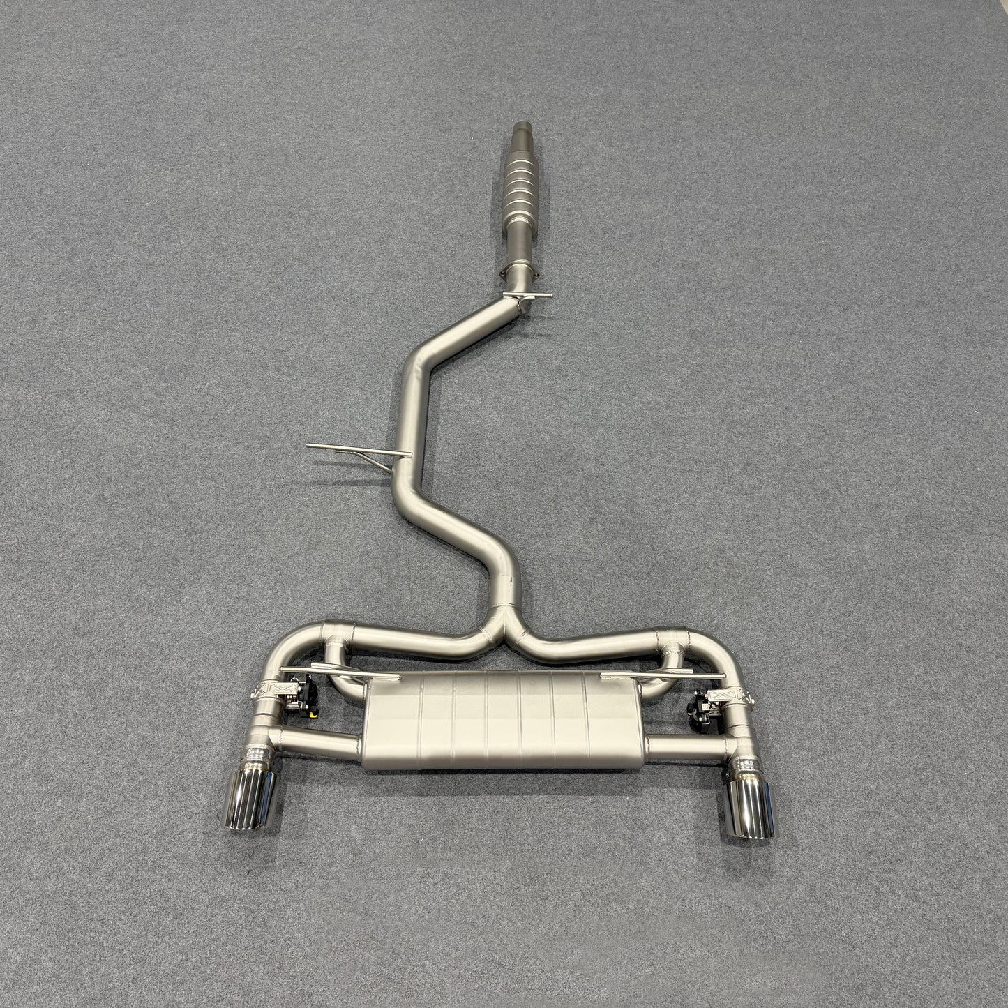 Valved Sport Catback Exhaust System for Volkswagen MK8 Golf GTI 2.0T