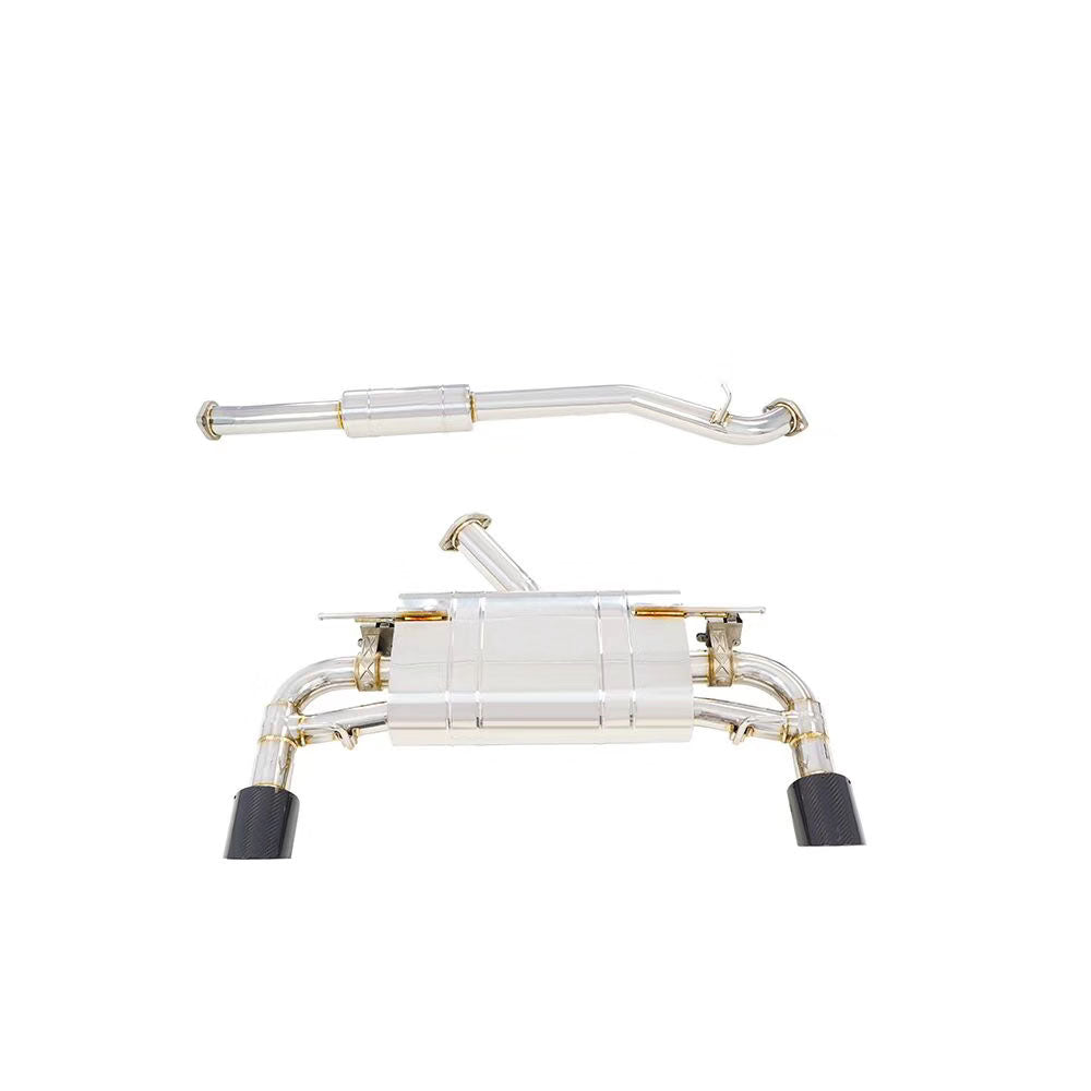Valved Sport Catback Exhaust System for Subaru BRZ / Toyota 86 2.0/2.4L