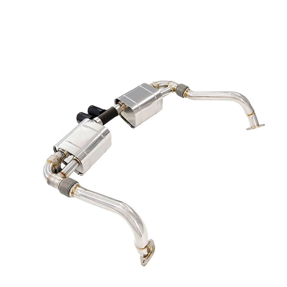 Valved Sport Catback Exhaust for Porsche 718 Boxster/Cayman 2.0/2.5T