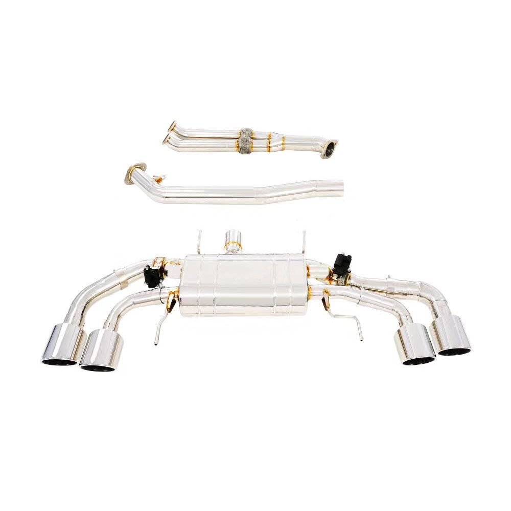 Valved Sport Catback Exhaust System for Nissan GTR R35 3.8T
