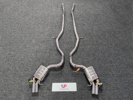 Valved Sport Catback Exhaust System for Mercedes Benz C217 S500/S550/S63 Coupe