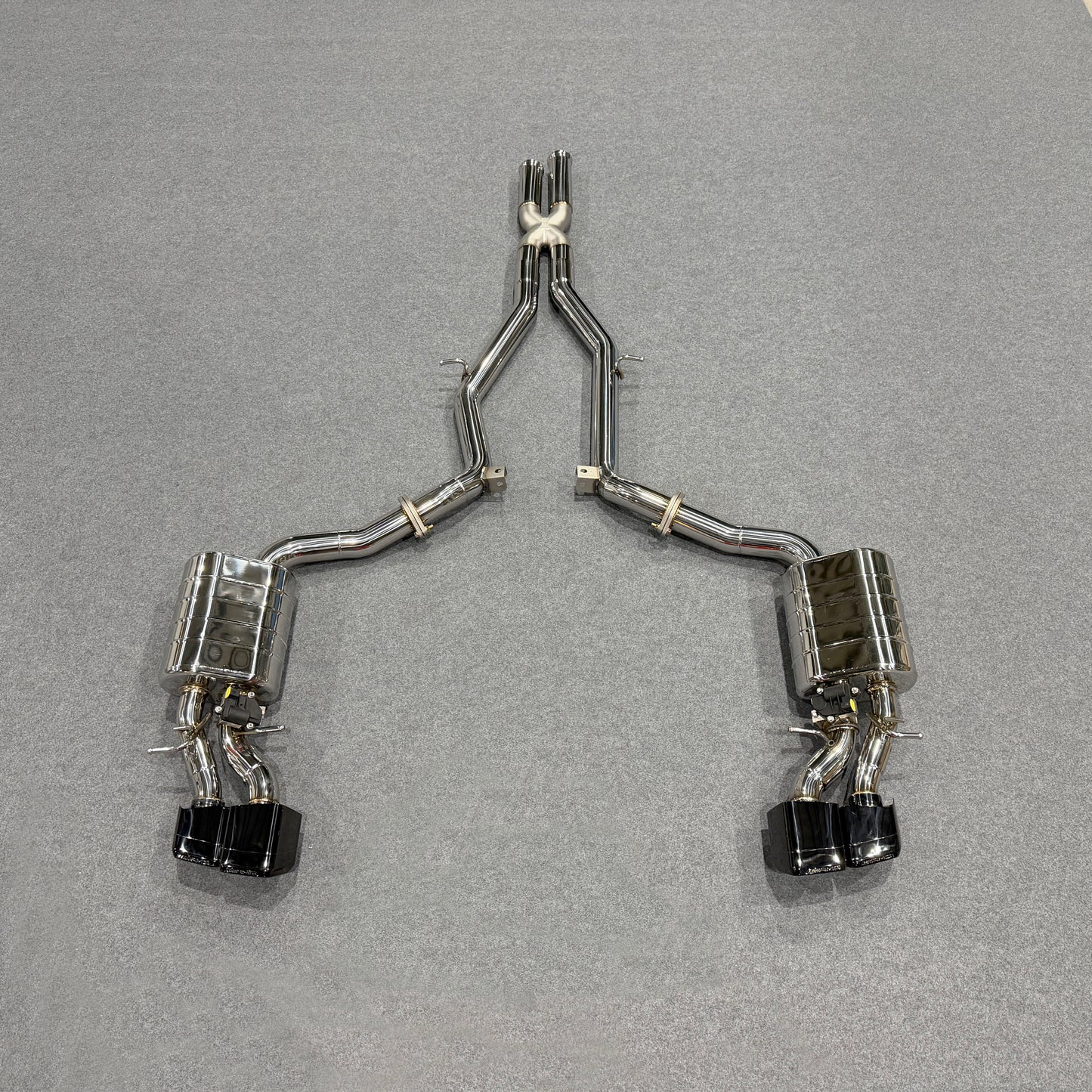 Valved Sport Catback Exhaust System for Mercedes Benz W212 E63 V8