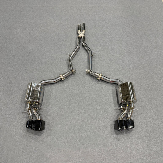 Valved Sport Catback Exhaust System for Mercedes Benz C218/X218 CLS63 5.5T
