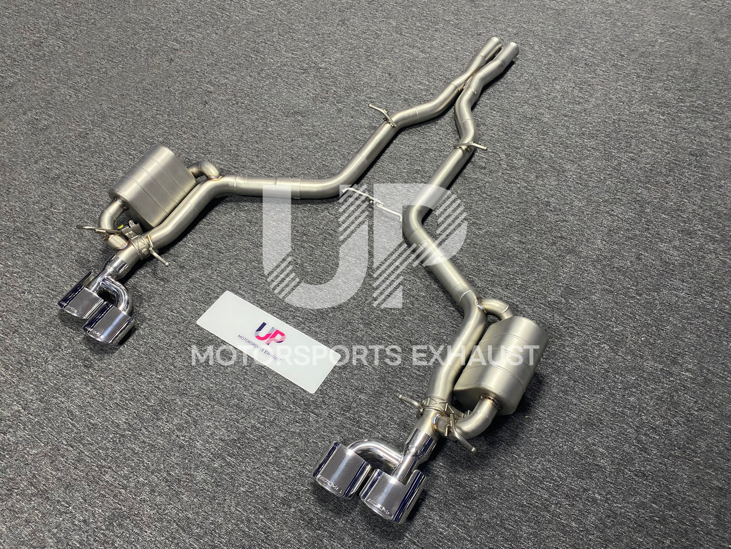 Valved Sport Catback Exhaust System for Mercedes Benz W204 C63 6.2L