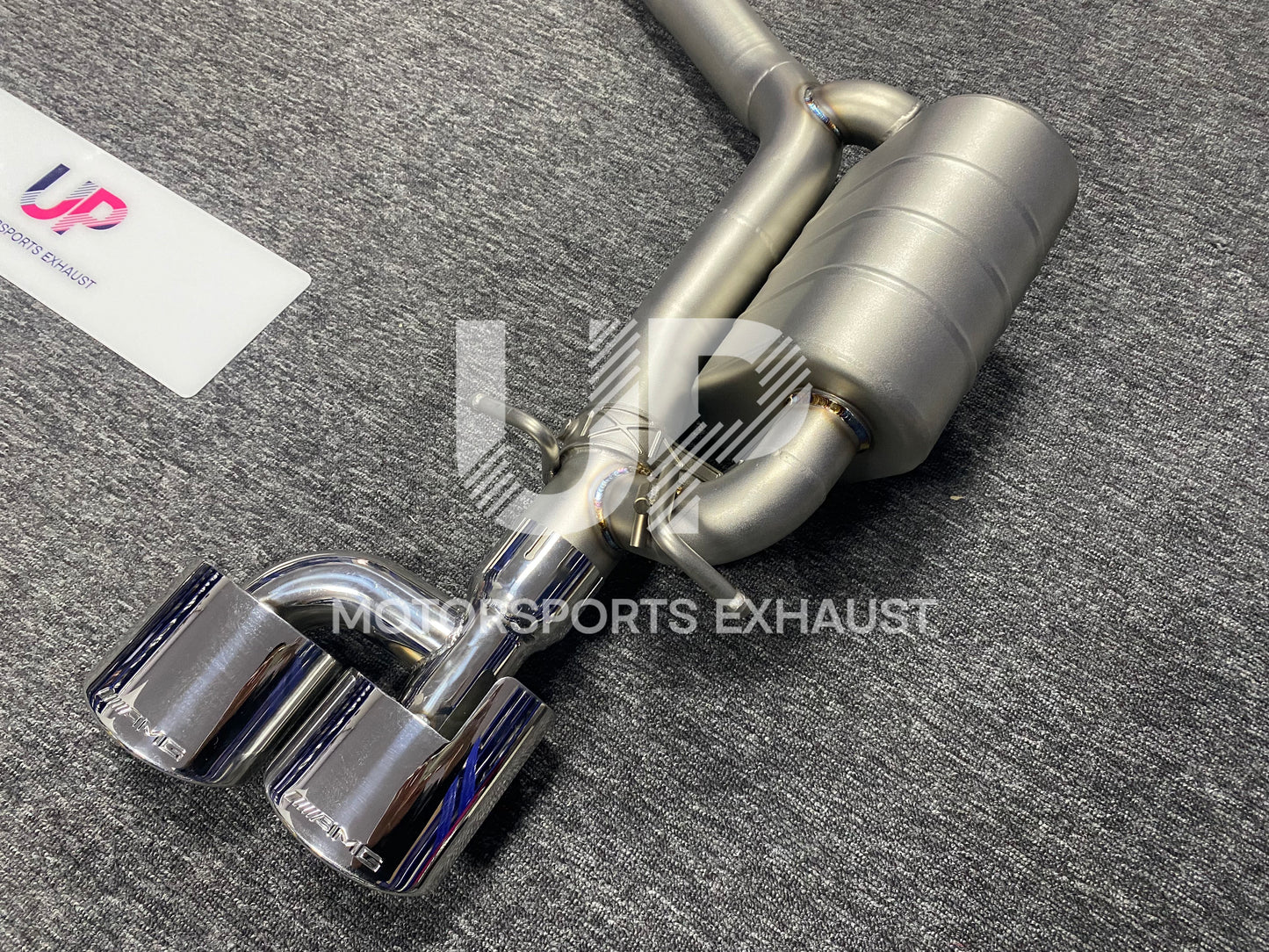 Valved Sport Catback Exhaust System for Mercedes Benz W204 C63 6.2L