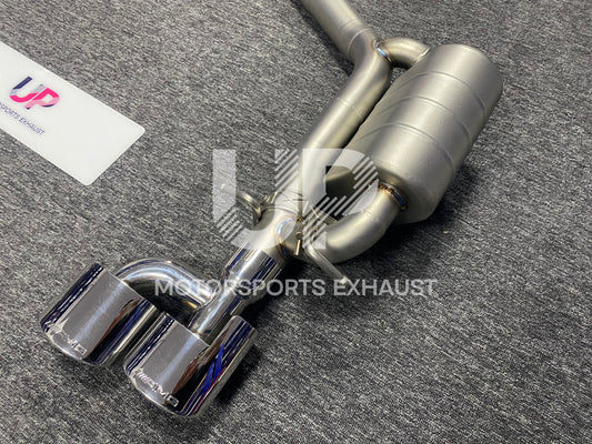 Valved Sport Catback Exhaust System for Mercedes Benz W204 C63 6.2L