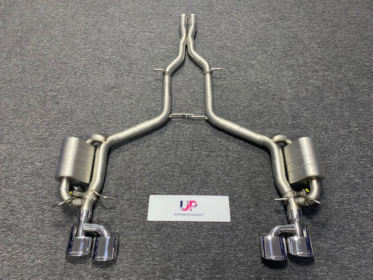 Valved Sport Catback Exhaust System for Mercedes Benz W204 C63 6.2L