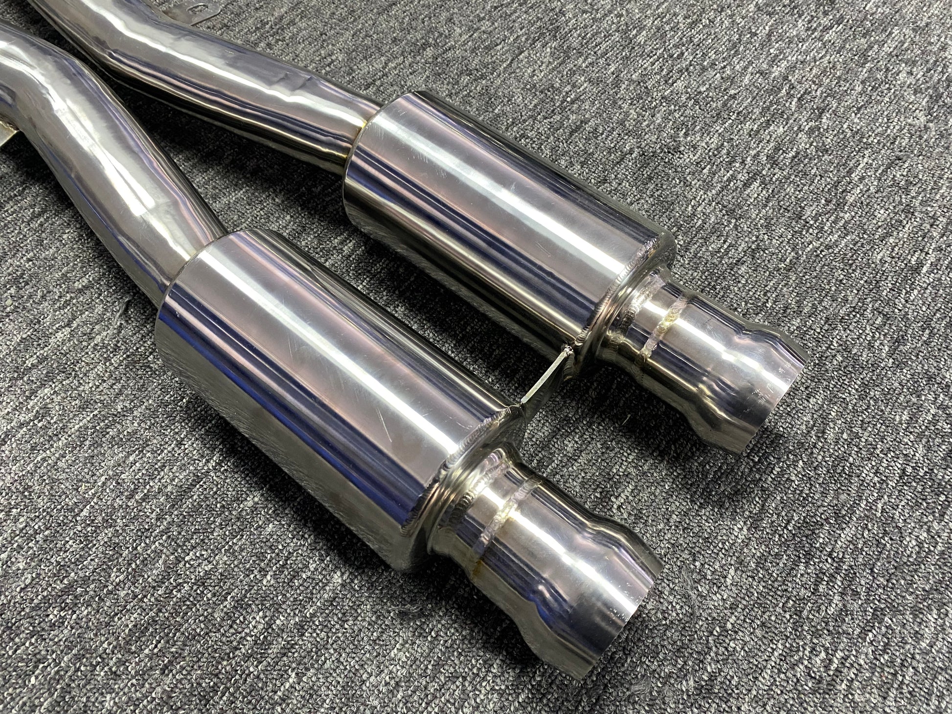 bmw e92 m3 exhaust system with resonator