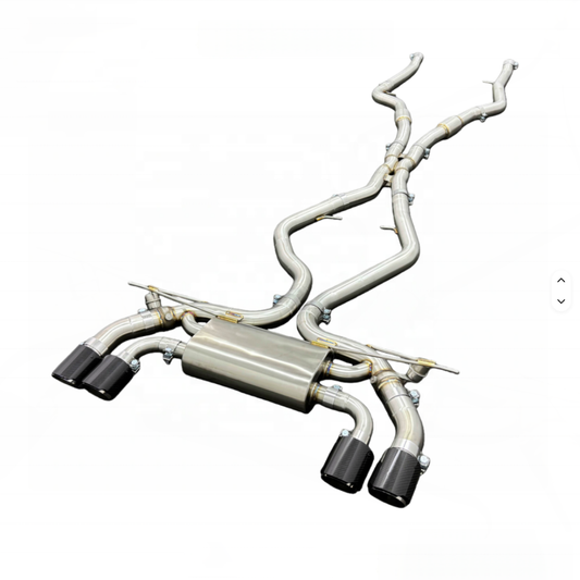 valvetronic exhaust for bmw f85 x5m 4.4t