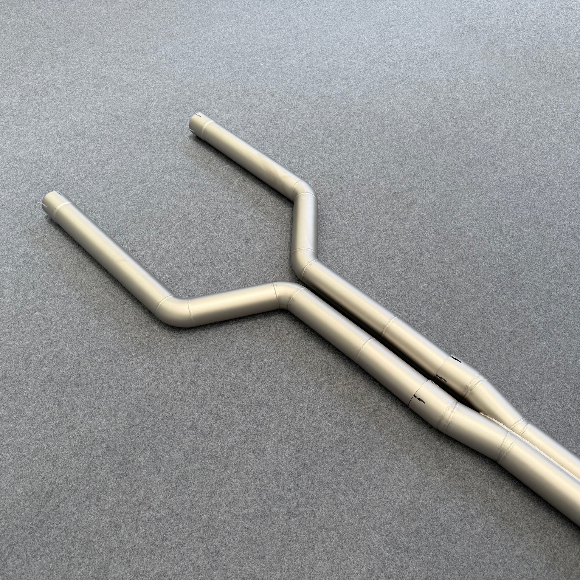 bmw f95 x5m 4.4t exhaust system with x pipe