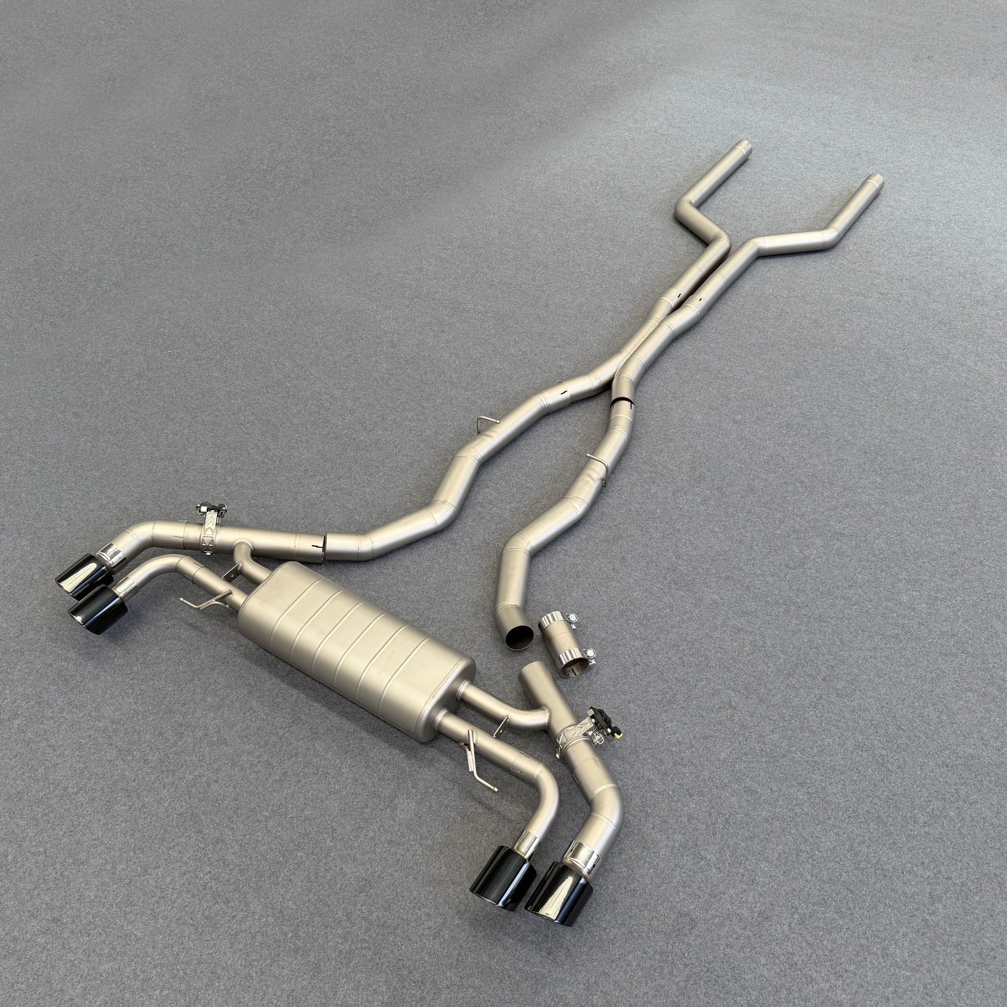 valvetronic exhaust system for bmw f96 x6m 4.4t