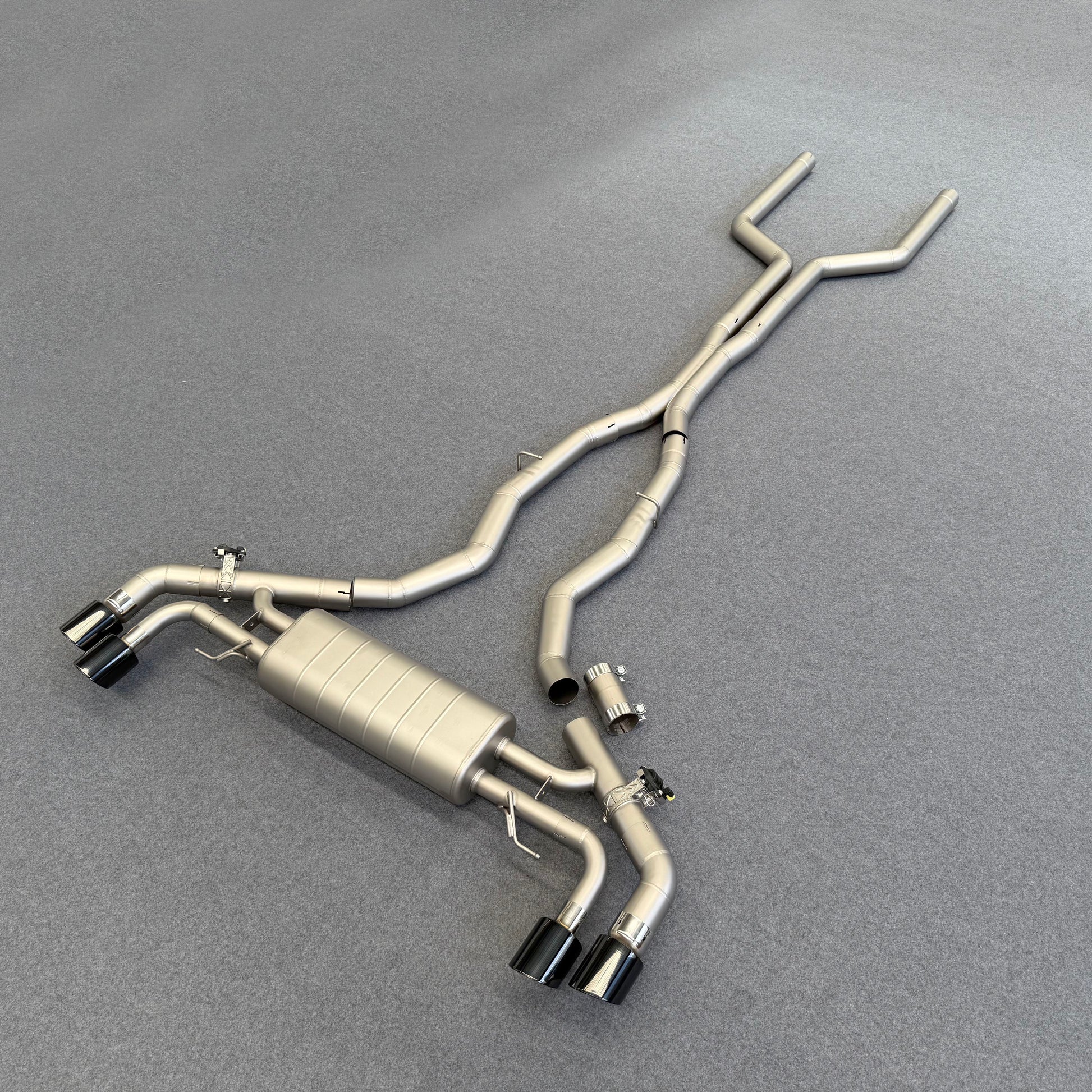 valvetronic exhaust system for bmw f96 x6m 4.4t