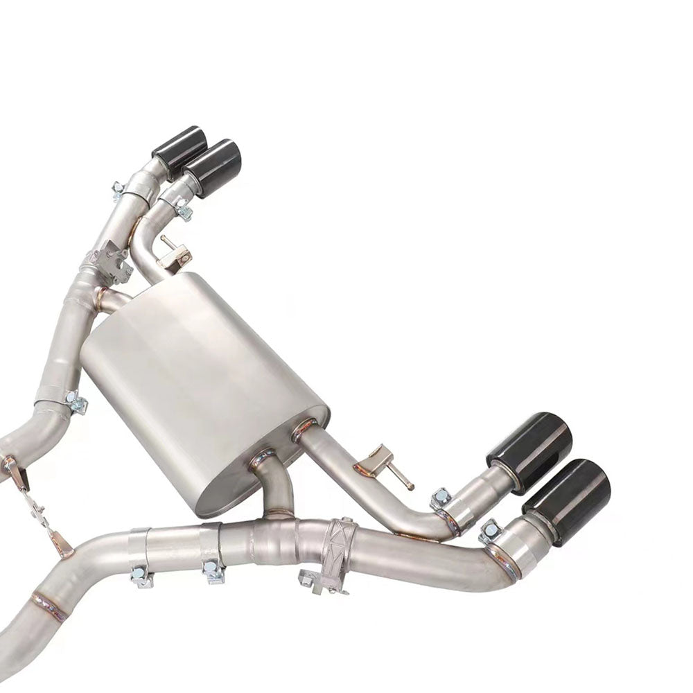 valved exhaust muffler for bmw x3m f97 3.0t 