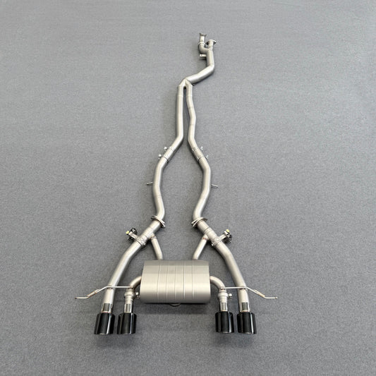 single midpipe exhaust for bmw g8x m3 m4 s58 3.0t