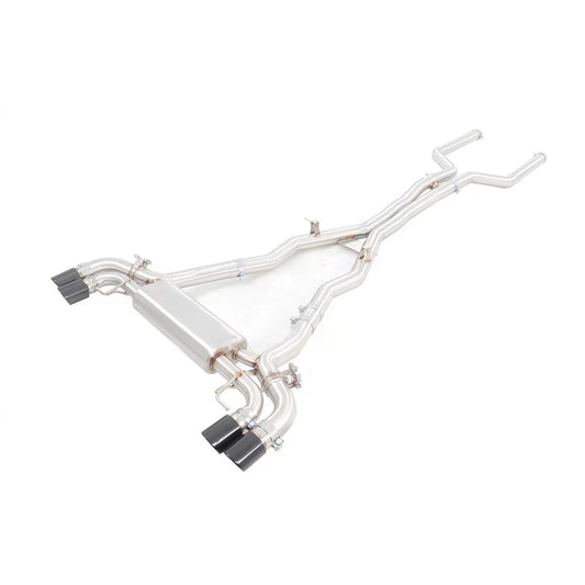 valved catback exhaust for bmw f90 m5 4.4t