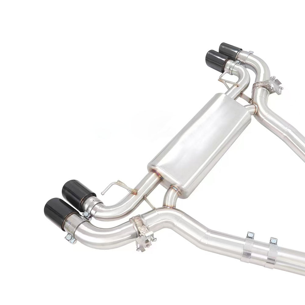 valved exahust muffler for bmw m5