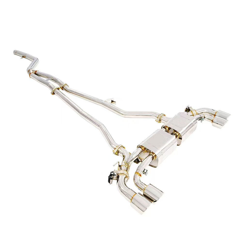 BMW G30 540i exhaust system