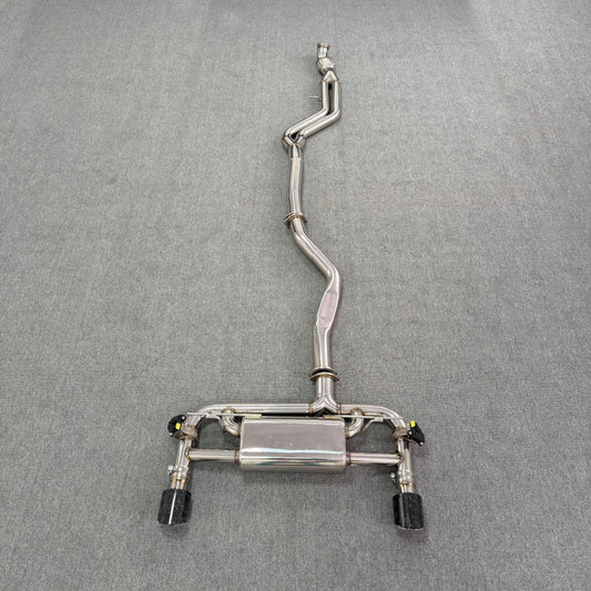 performamce exhaust system for bmw m135i f20