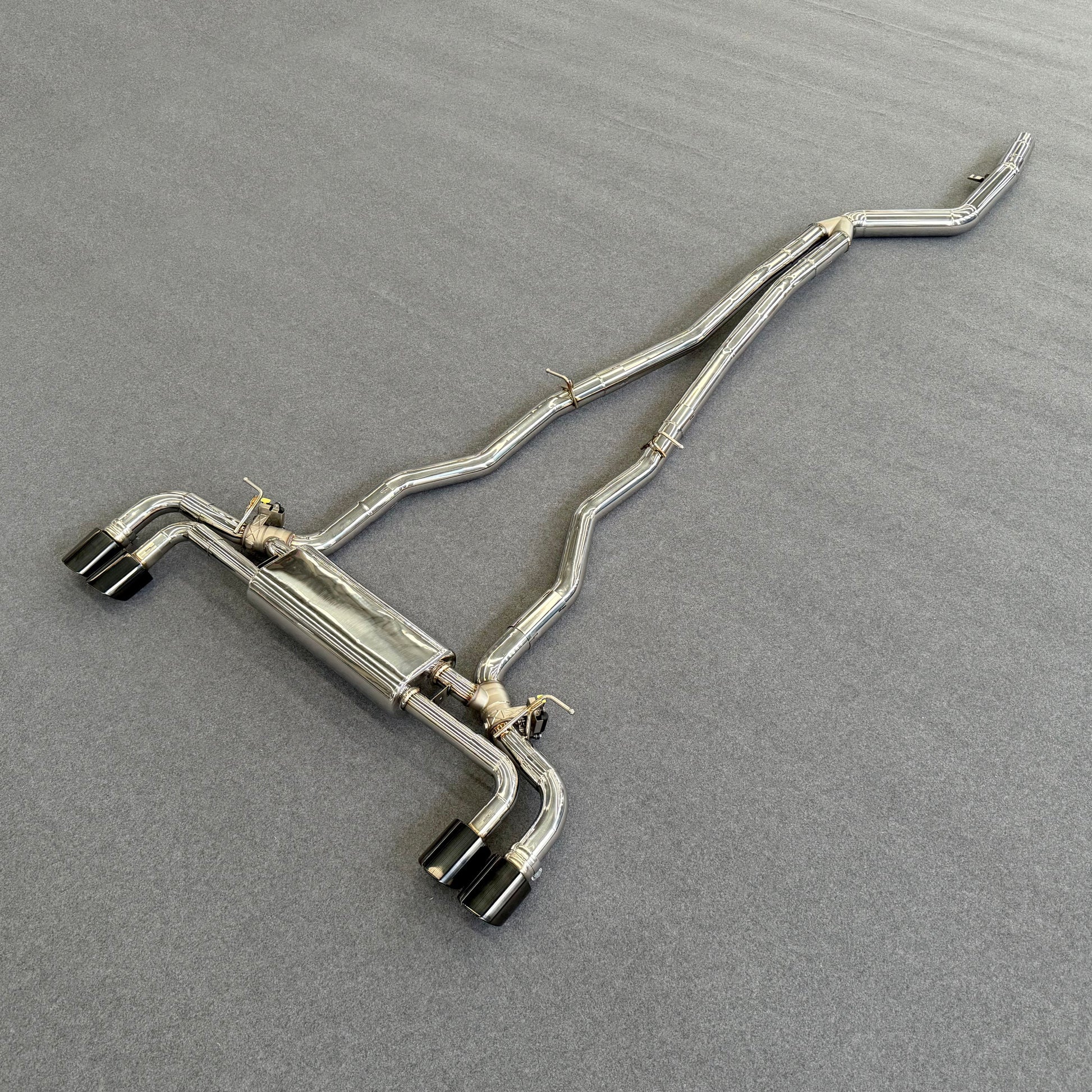 valvetronic catbacck exhaust for bmw g15 840i 