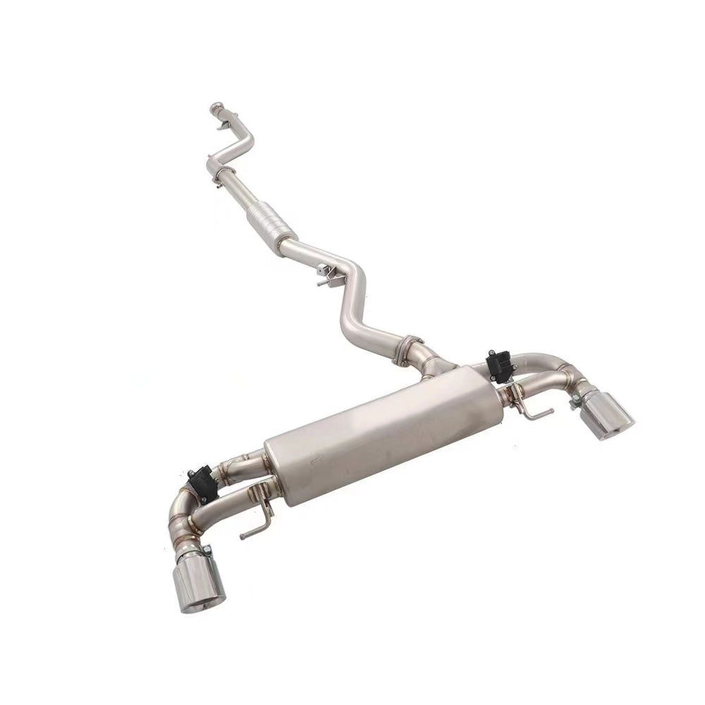 stainless steel exhaust for bmw 430i g26