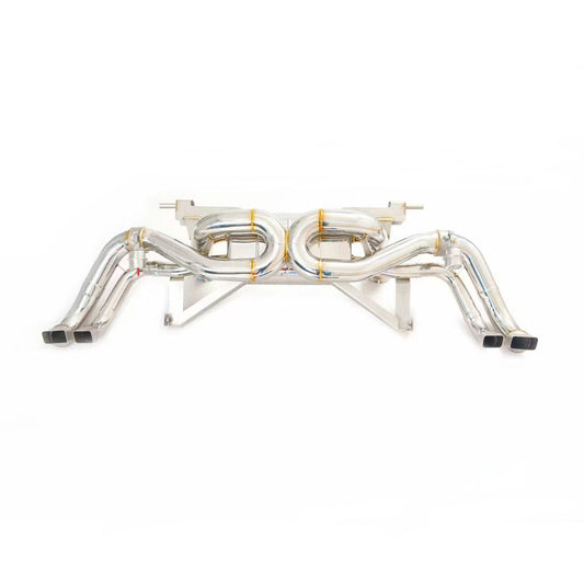 stainless steel exhaust system for  audi r8 v10 plus