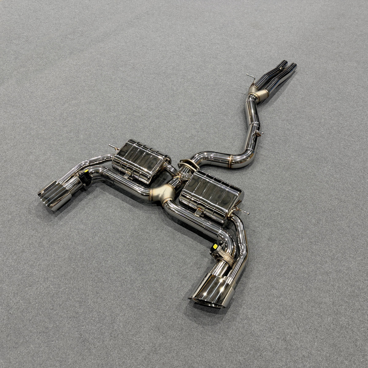 valved catabck exhaust for audi rs3 8v