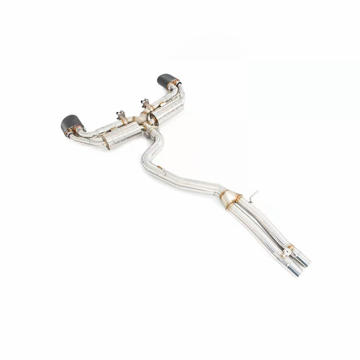 stainless steel exhaust for audi ttrs 8s