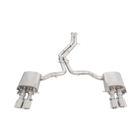 performance exhaust for audi c8 s6 2.9t