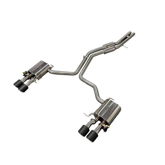 valvetronic exhaust system for audi c7 s7 