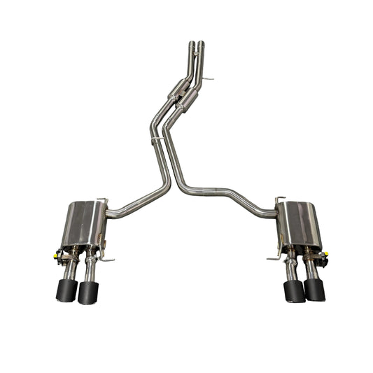 performance exhaust for audi c7 s6 