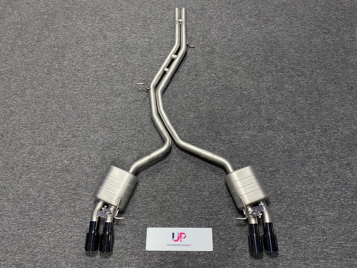 valvetronic exhaust system for audi s4 b9