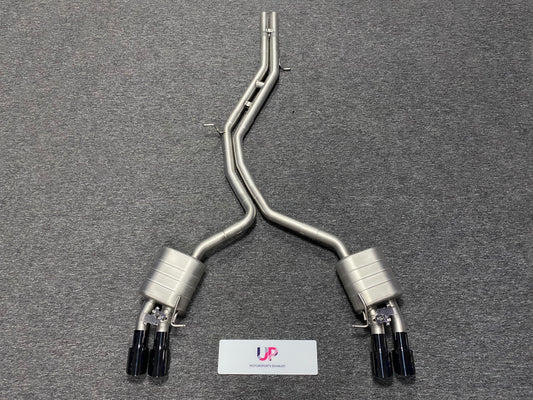 valvetronic exhaust system for audi s4 b9