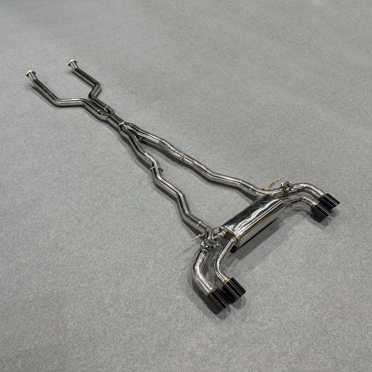 valved catback exhaust for bmw m5 g99