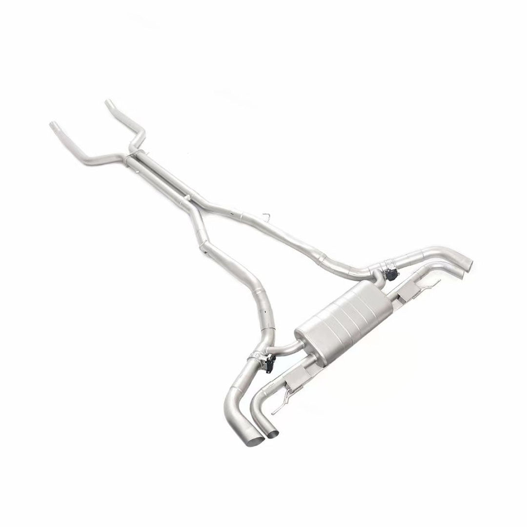 stainless steel exhaust for bmw x7 m50i